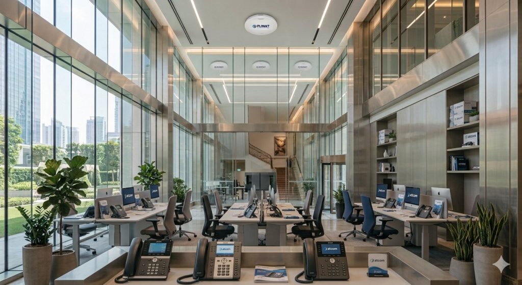 tìm hiểu các dòng điện thoại VoIP để bàn thương hiệu ATCOM