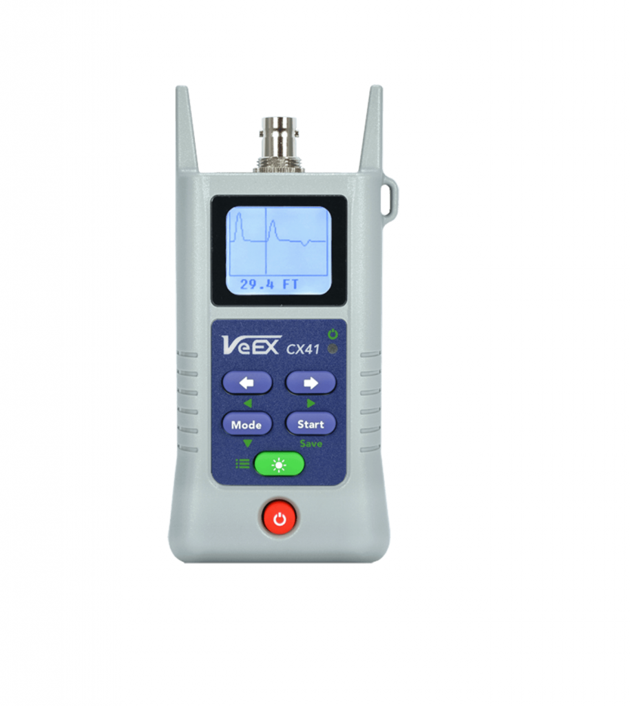 May do chieu dai - loi cap dong TDR- VeEX CX41