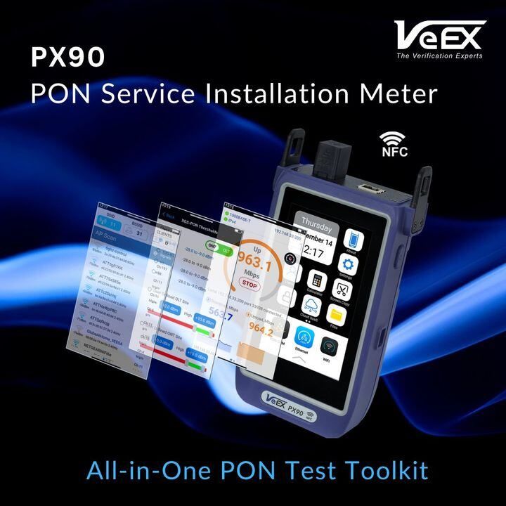 Máy đo kiểm tra PON Internet VeEX PX90