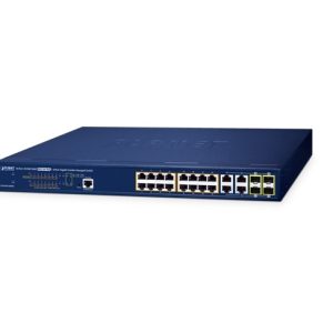 Layer 2 Managed PoE Switch PLANET GS-4210-16P4C