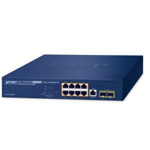 Layer 2 Managed PoE Switch PLANET GS-4210-8UP2S