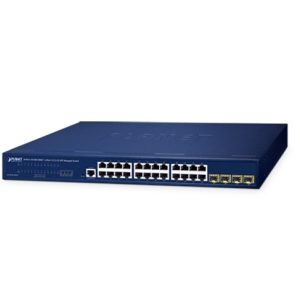 Layer 2 Managed Switch PLANET GS-4210-24T4S - PLANET GS-4210-24T4SR
