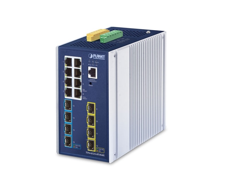 Layer 3 Managed TSN Switch PLANET TSN-6325-8T4S4X Layer 3 Managed TSN Switch PLANET TSN-6325-8T4S4X