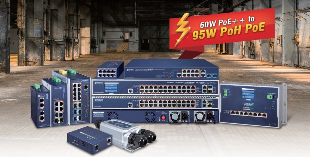 Switch công nghiệp PLANET PoE